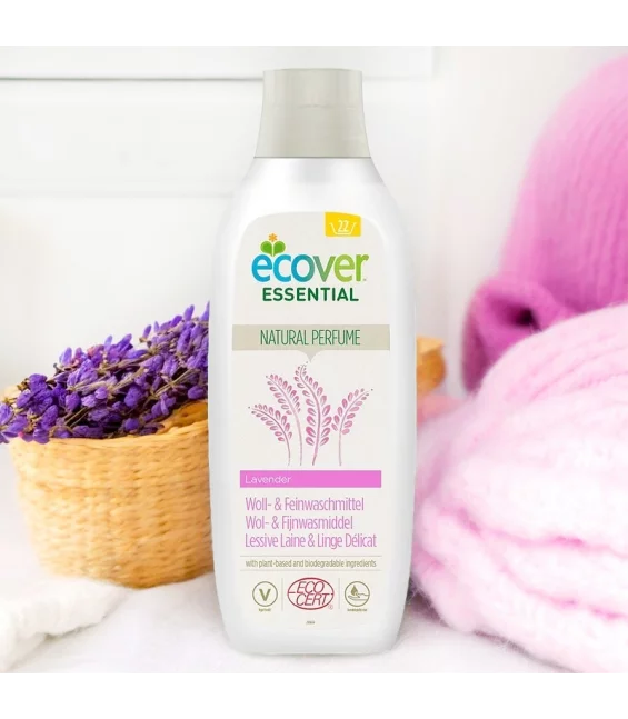 Ökologisches Woll- & Feinwaschmittel Lavendel - 1l - Ecover