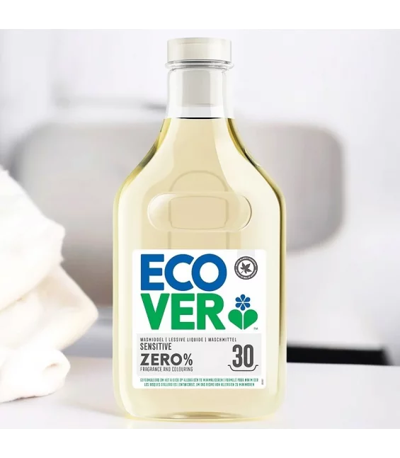 Lessive liquide sans parfum écologique - 1,5l - Ecover