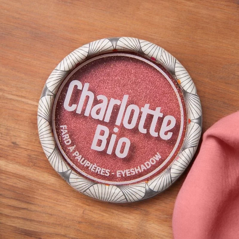 Fard à paupières nacré rosewood BIO - 4g - Charlotte Bio