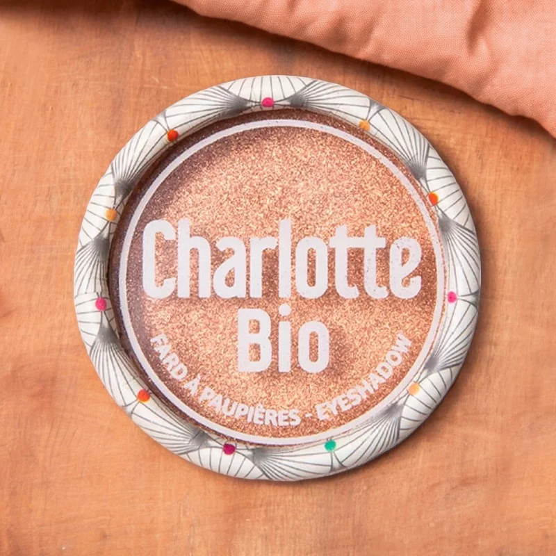 Lidschatten irisierend light gold BIO - 4g - Charlotte Bio