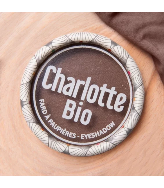 Lidschatten BIO matt brown - 4g - Charlotte Bio