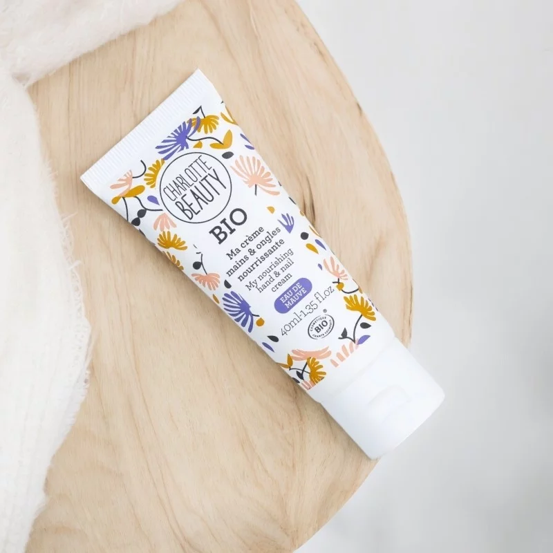 Meine nährende Hand- & Nagelcreme Malve BIO - 40ml - Charlotte Bio