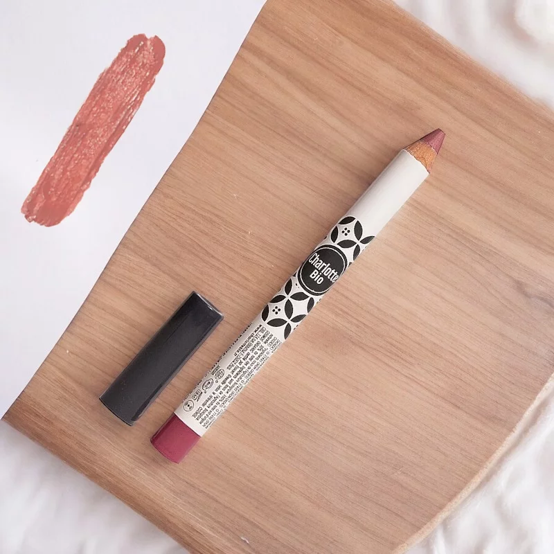 Crayon jumbo rose boisé BIO - 3g - Charlotte Bio