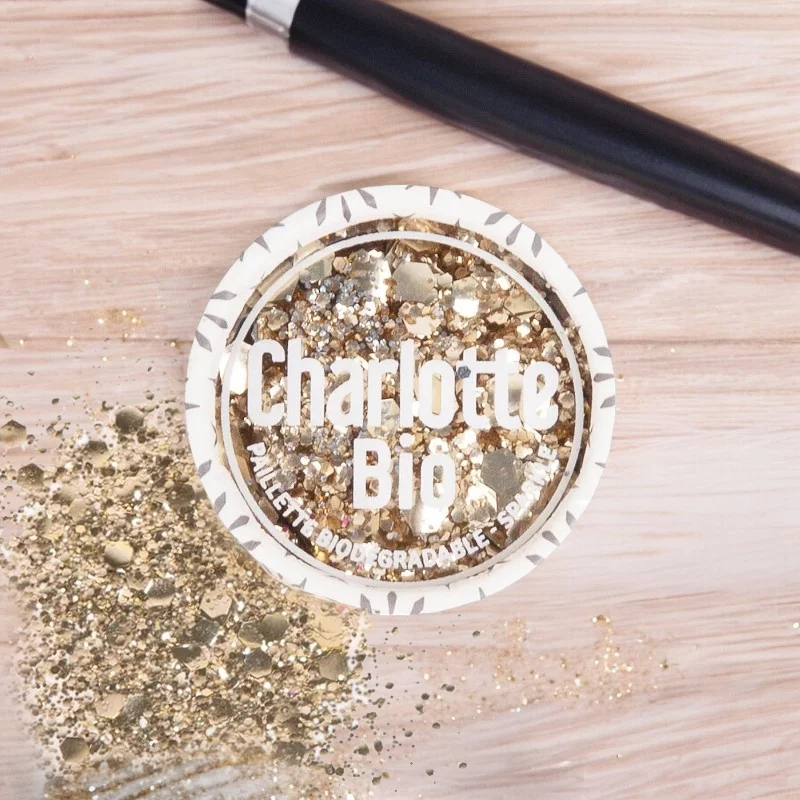 Paillettes or - 4g - Charlotte Bio