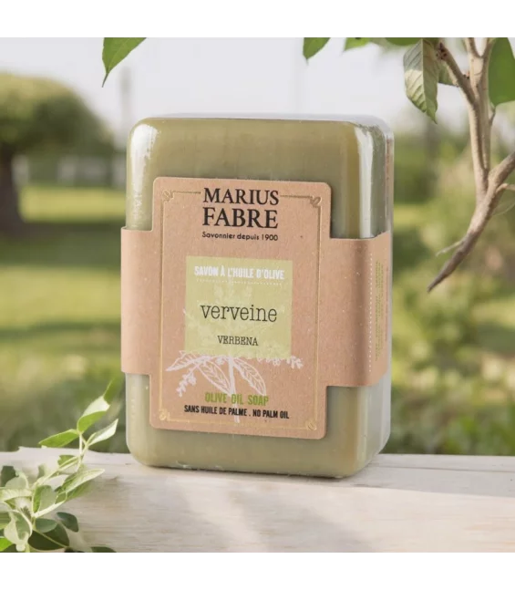 Savonnette à l'huile d'olive & à la verveine - 150g - Marius Fabre
