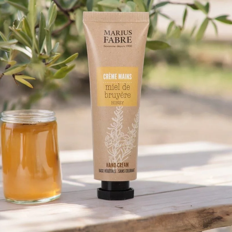 Crème pour les mains au miel de bruyère - 30ml - Marius Fabre