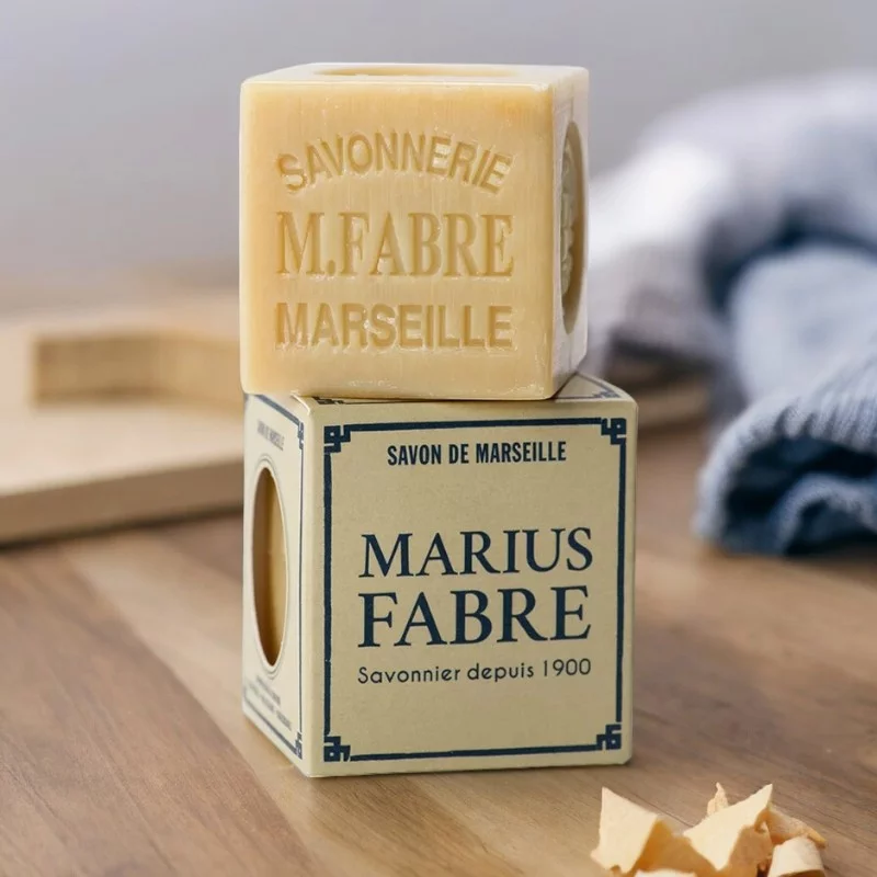 Weisse Marseiller Seife für die Wäsche - 200g - Marius Fabre