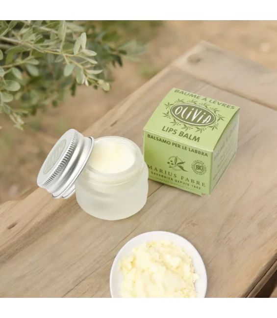 Baume à lèvres BIO huile d'olive & beurre de karité - 7ml - Marius Fabre