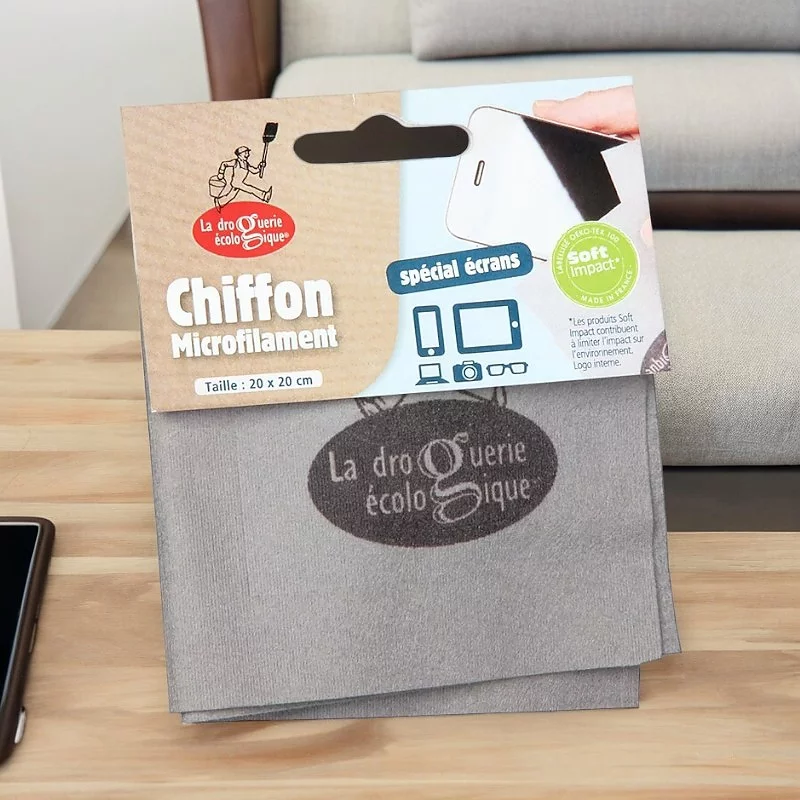 Chiffon microfilament spécial écrans - La droguerie écologique