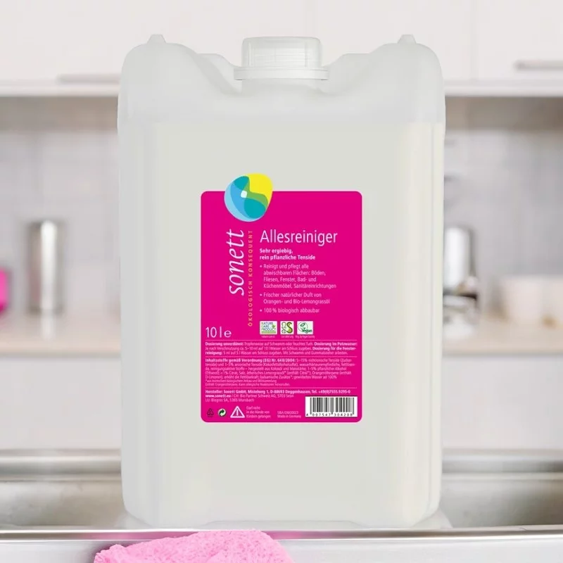 Allesreiniger Orange & Lemongrass Öko - 10l - Sonett