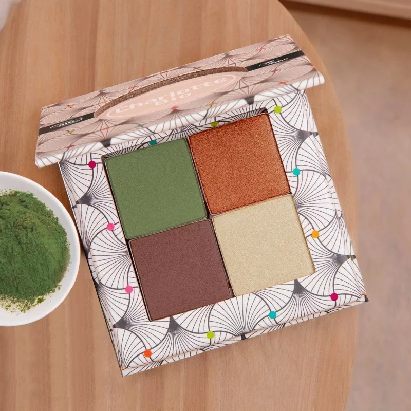 Lidschattenpalette vegetal BIO - 4x1.4g - Charlotte Bio