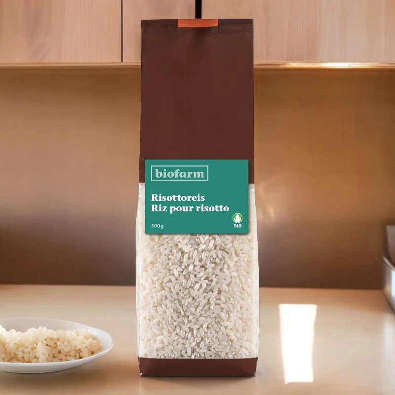 Riz pour risotto BIO - 500g - Biofarm