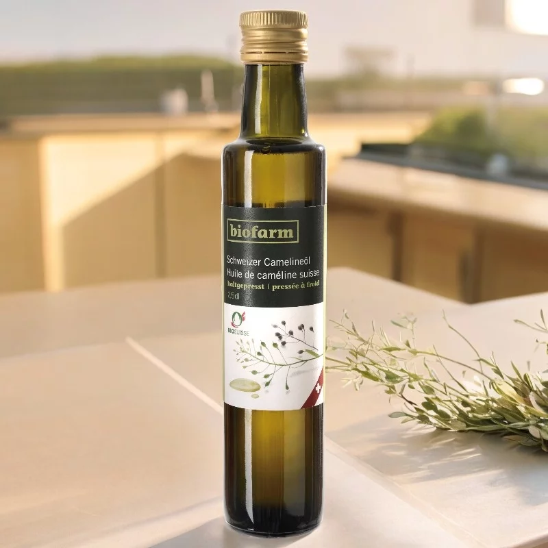 Huile de caméline suisse BIO - 250ml - Biofarm