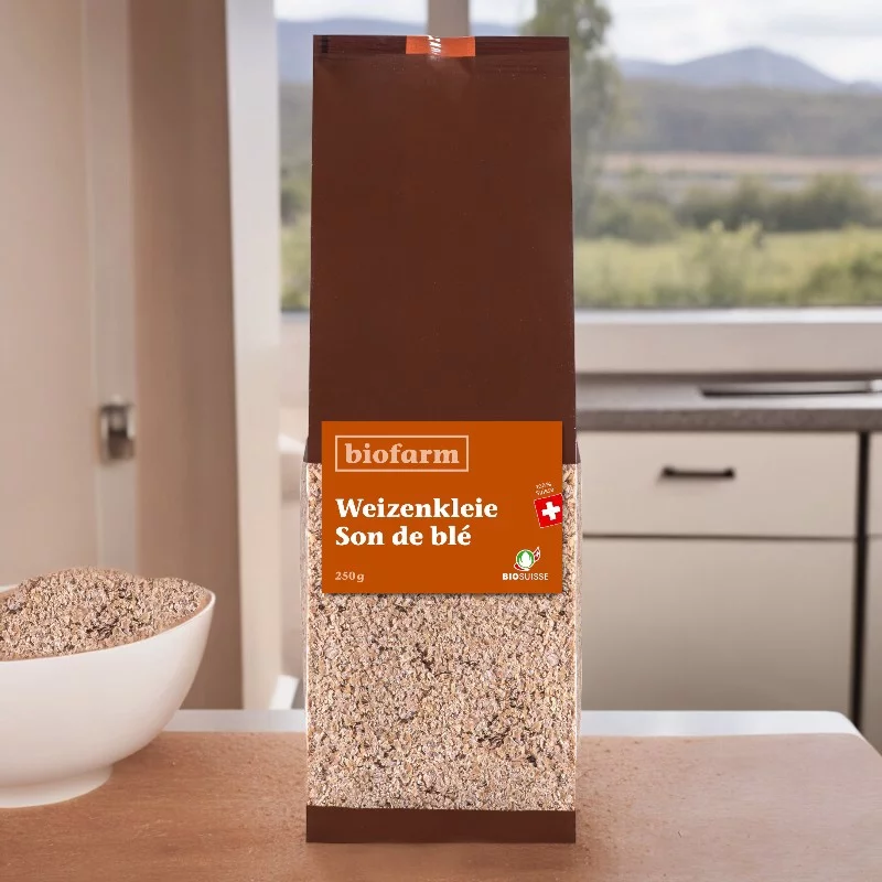 BIO-Weizenkleie Schweiz - 250g - Biofarm