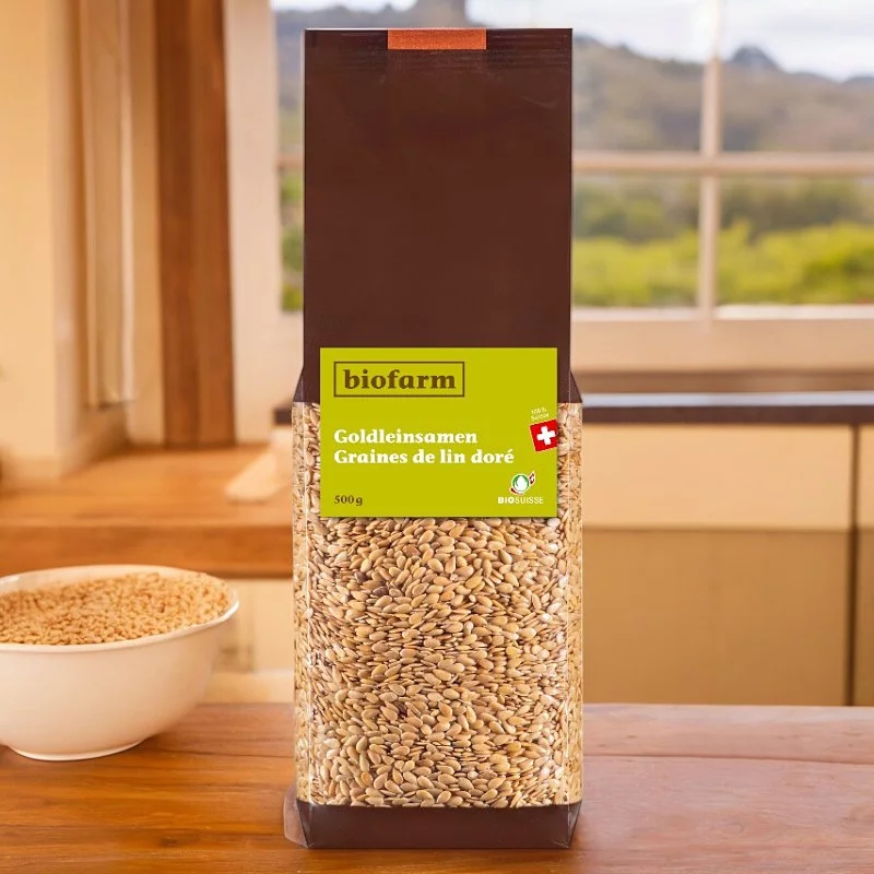 BIO-Goldleinsamen Schweiz - 500g - Biofarm