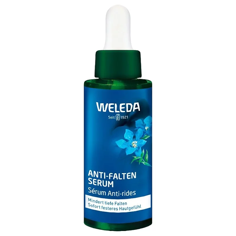 Sérum anti-rides BIO gentiane bleue & edelweiss - 30ml - Weleda