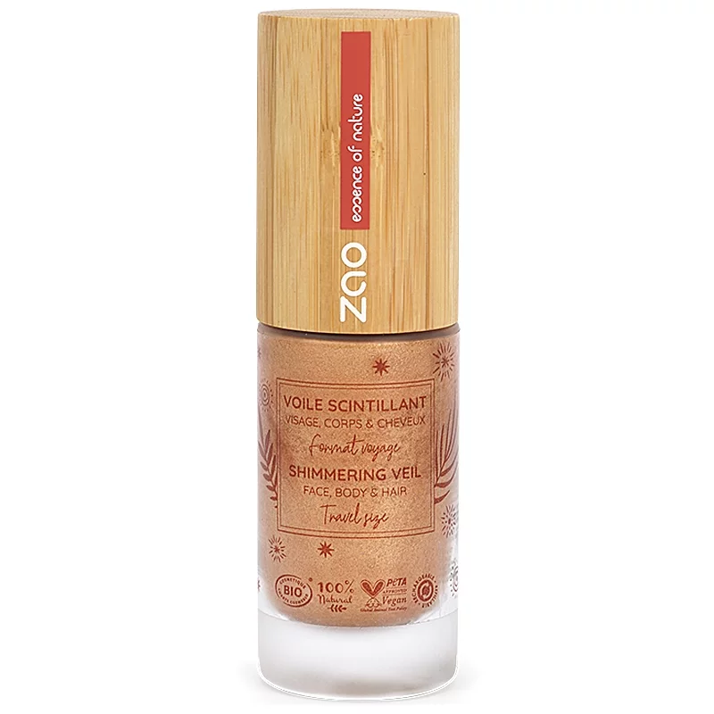 Glitzerschleier für Gesicht, Körper & Haare BIO - 50ml - Zao