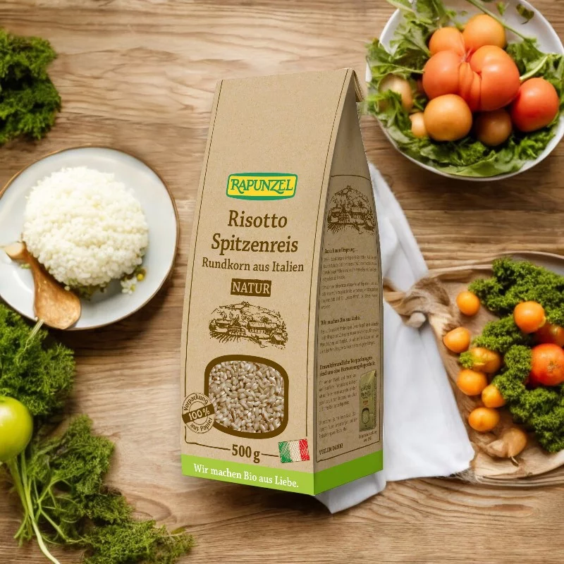 Risotto Spitzenreis Rundkorn natur BIO - 500g - Rapunzel