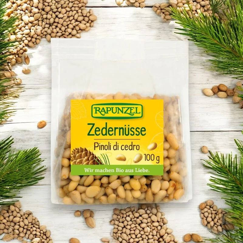 Pignons de cèdre BIO - 100g - Rapunzel