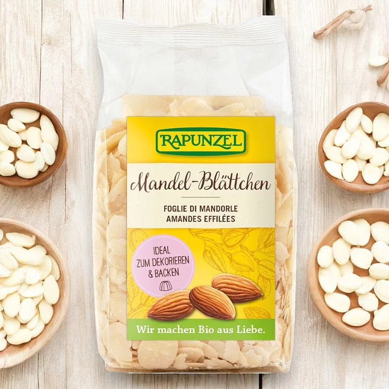 Amandes effilées BIO - 100g - Rapunzel