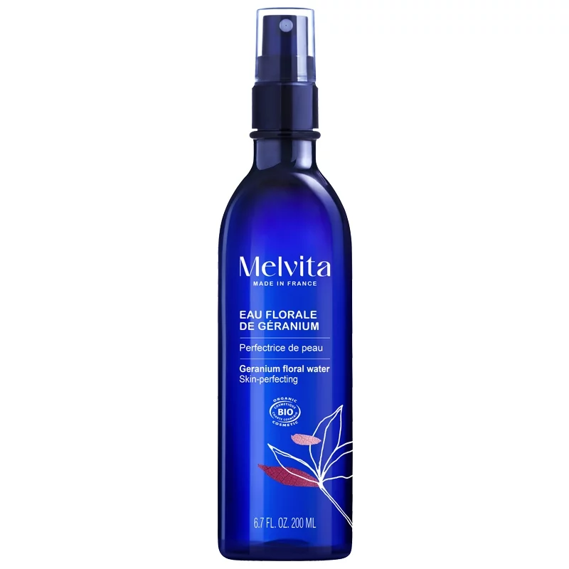 BIO-Bourbon Geranienblütenwasser mit Spray - 200ml - Melvita