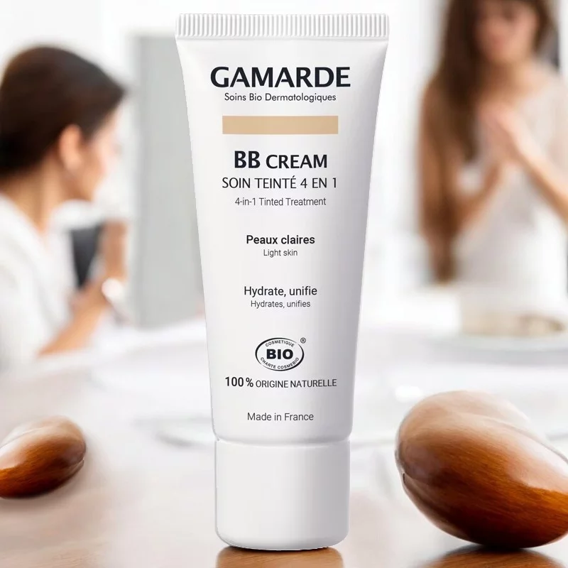 BB crème peaux claires BIO argan & eau thermale - 40g - Gamarde