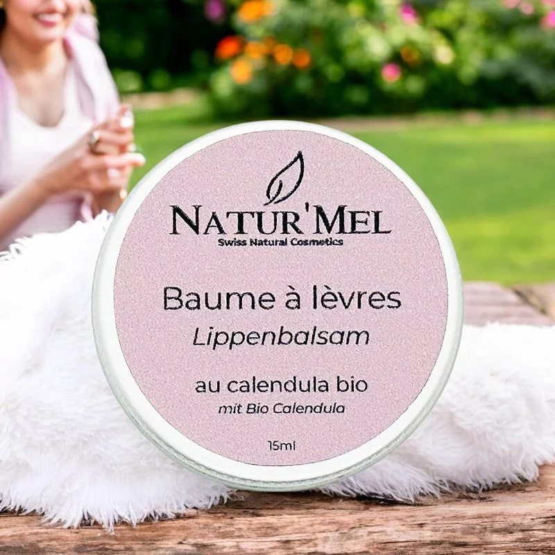 Natürlicher Lippenbalsam Calendula - 15ml - Natur'Mel