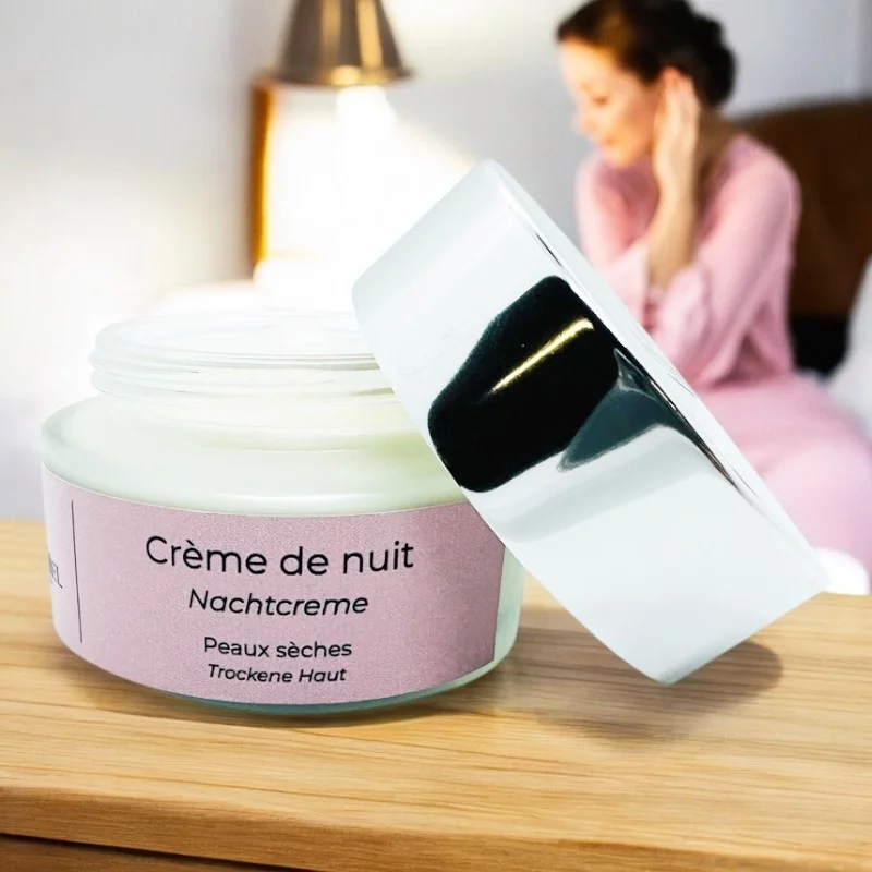 Crème nuit peau sèche karité & chanvre - 50ml - Natur'Mel
