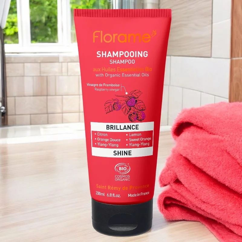 Glanzshampoo Zitrone & Ylang Ylang BIO - 200ml - Florame