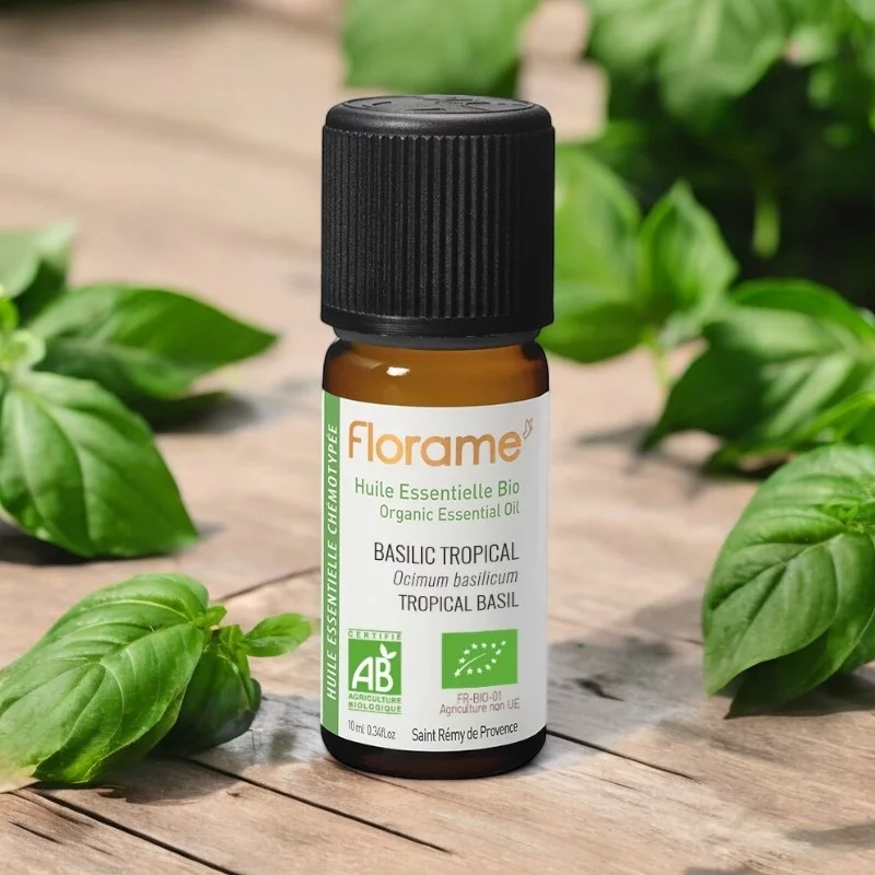 Ätherisches Öl Tropisches Basilikum BIO - 10ml - Florame