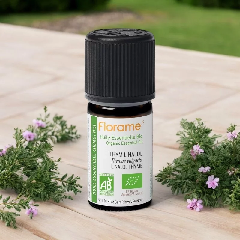 Ätherisches Öl Thymian linalol BIO - 5ml - Florame