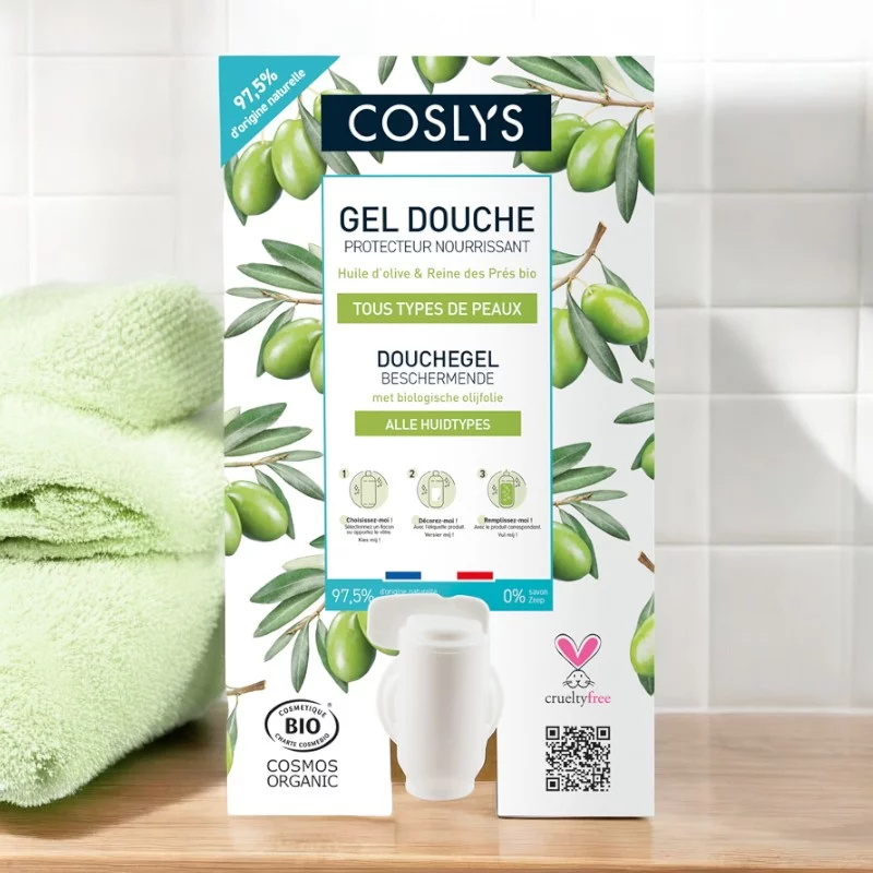 Schützendes & nährendes BIO-Duschgel Mädesüss - 10kg - Coslys