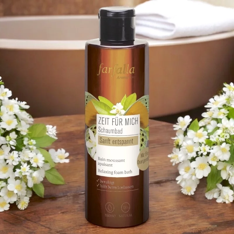 Zeit für mich natürliches Schaumbad Orangenblüten - 200ml - Farfalla