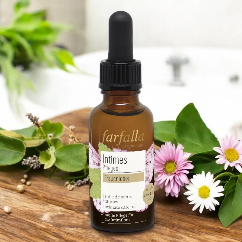 Intimes BIO-Pflegeöl Muskatellersalbei - 30ml - Farfalla