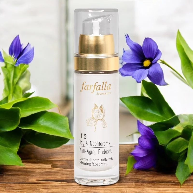 Crème de soin raffermissante BIO iris - 30ml - Farfalla