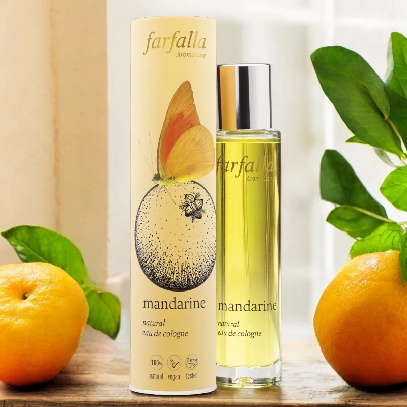 BIO-Eau de Cologne Mandarine - 50ml - Farfalla