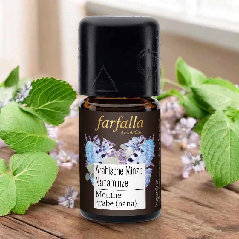 Ätherisches Öl Arabische Minze BIO - 5ml - Farfalla