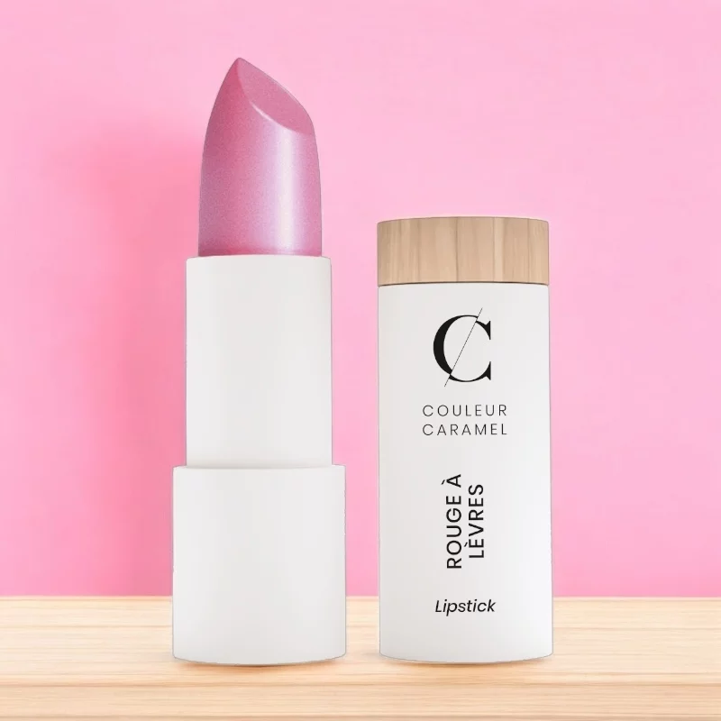 Lippenstift metallic Himbeer N°206 BIO - 3,5g - Couleur Caramel