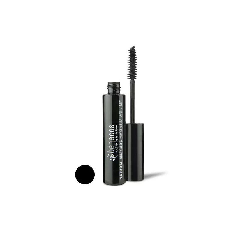 BIO-Mascara Maximum Volume Deep black - 8ml - Benecos