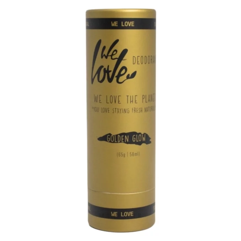 Natürliche Deo-Stick Golden Glow - 65g - We Love The Planet