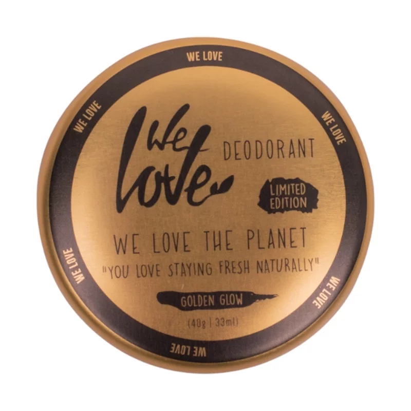 Natürliche Deo-Creme Golden Glow - 48g - We Love The Planet