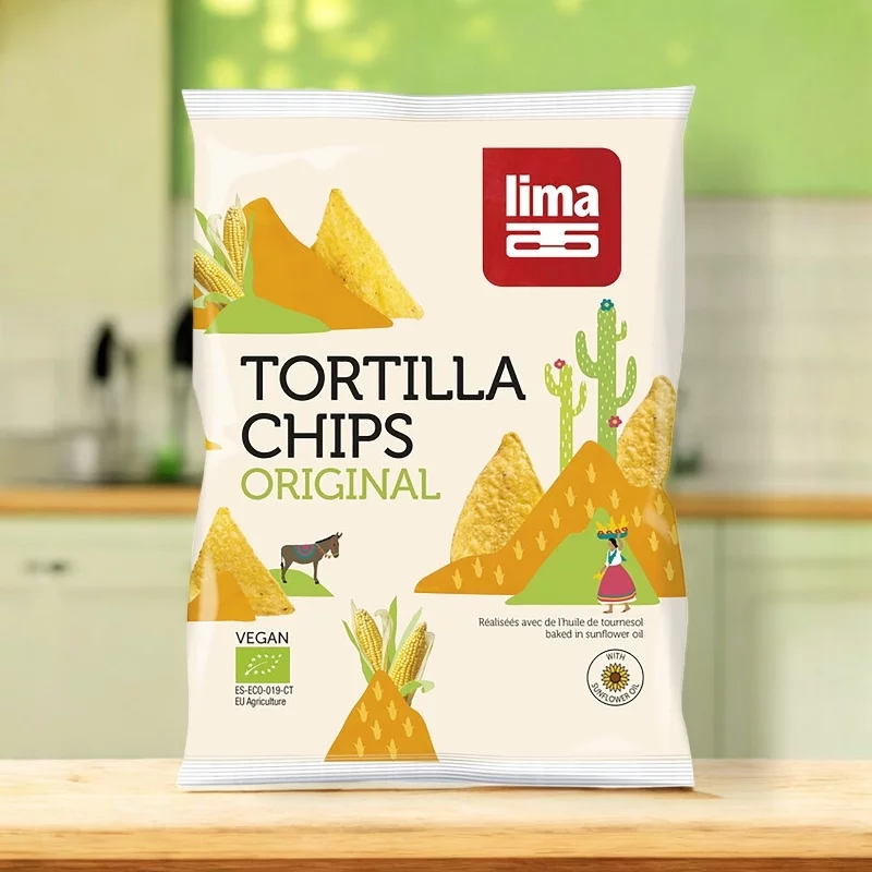 Chips de maïs Tortilla Original BIO - 90g - Lima