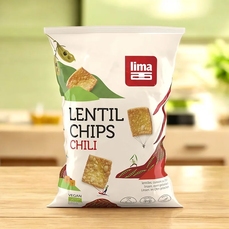 Chips de lentilles chili BIO - 90g - Lima