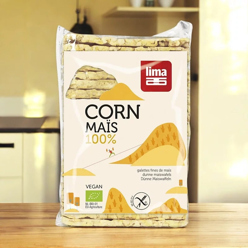 Galettes de maïs fines BIO - 130g - Lima