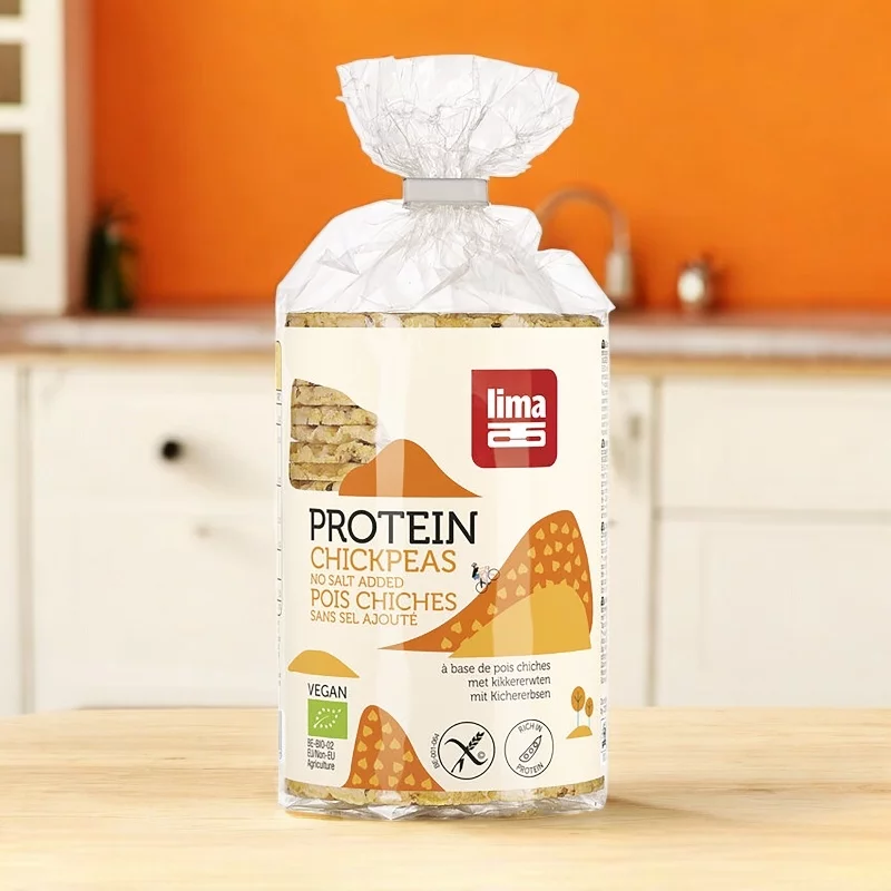 Galettes de pois chiches protéinées BIO - 100g - Lima