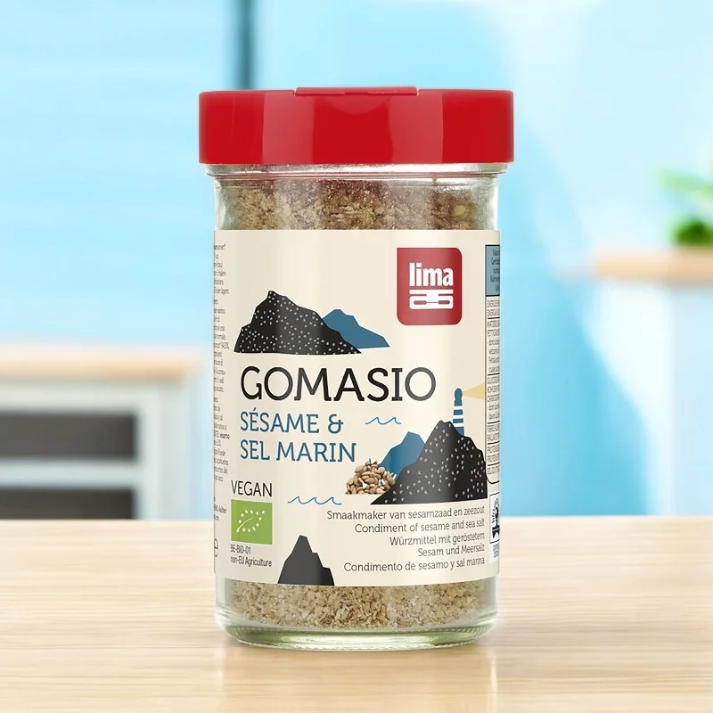 Gerösteter BIO-Sesam & Meersalz - Gomasio - 90g - Lima