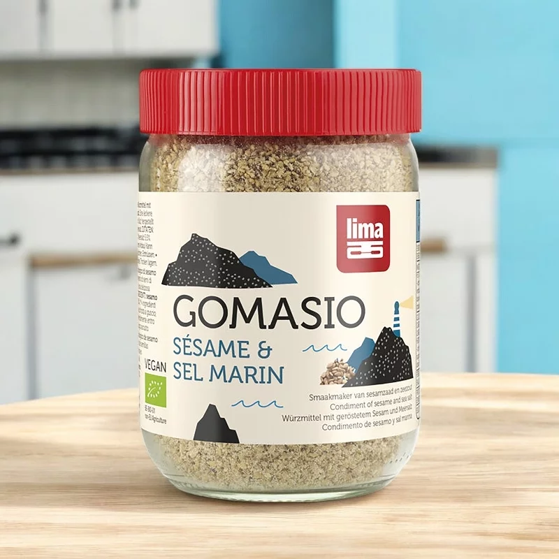 Sésame & sel marin BIO - Gomasio - 225g - Lima