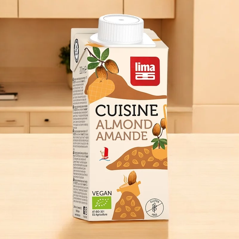 Crème d'amande cuisine BIO - Almond Cuisine - 200ml - Lima