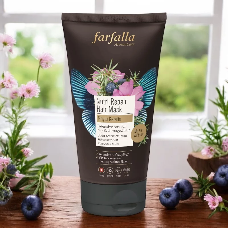 Masque cheveux Nutri Repair BIO phyto kératine - 150ml - Farfalla