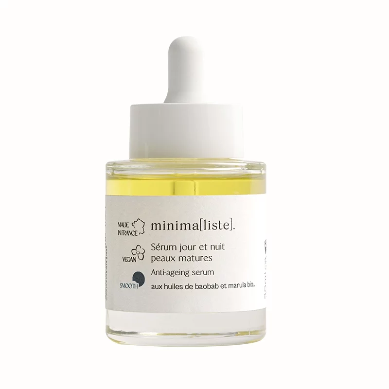 Sérum jour & nuit peaux matures BIO marula - 30ml - Minimaliste